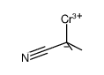 (2-cyanopropan-2-yl)chromium(III) Structure