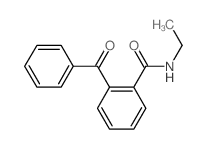 Benzamide,2-benzoyl-N-ethyl-结构式