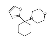 4-[1-(1,3-thiazol-2-yl)cyclohexyl]morpholine Structure