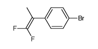 1-bromo-4-(1,1-difluoroprop-1-en-2-yl)benzene Structure