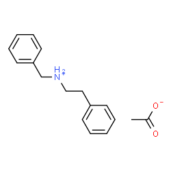 benzylphenethylammonium acetate structure