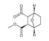 methyl (1R,2S,3S,4S)-3-nitro-7-oxabicyclo[2.2.1]heptane-2-carboxylate Structure