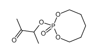 3-((2-oxido-1,3,2-dioxaphosphocan-2-yl)oxy)butan-2-one结构式