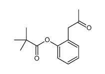 [2-(2-oxopropyl)phenyl] 2,2-dimethylpropanoate结构式