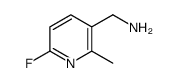 1-(6-Fluoro-2-methyl-3-pyridinyl)methanamine Structure