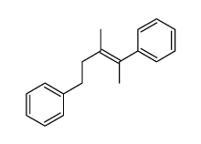 (3-methyl-4-phenylpent-3-enyl)benzene结构式