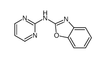 N-pyrimidin-2-yl-1,3-benzoxazol-2-amine Structure