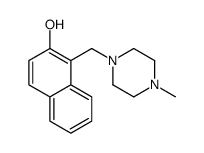 1-[(4-methylpiperazin-1-yl)methyl]naphthalen-2-ol Structure