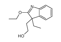 2-(2-ethoxy-3-ethylindol-3-yl)ethanol结构式