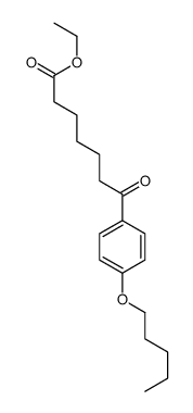 ETHYL 7-OXO-7-(4-PENTYLOXYPHENYL)HEPTANOATE picture