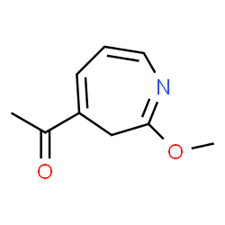 Ethanone, 1-(2-methoxy-3H-azepin-4-yl)- (9CI) Structure