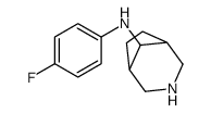 N-(4-fluorophenyl)-3-azabicyclo[3.2.1]octan-8-amine Structure