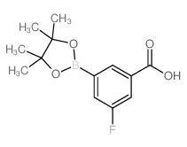 3-Fluoro-5-(4,4,5,5-tetramethyl-1,3,2-dioxaborolan-2-yl)benzoic acid picture