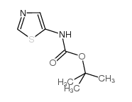 5-(Boc-氨基)噻唑结构式