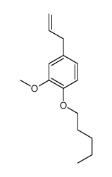 5-allyl-2-(pentyloxy)anisole结构式