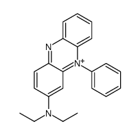 N,N-diethyl-10-phenylphenazin-10-ium-2-amine Structure