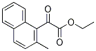 2-(2-甲基萘-1-基)-2-氧代乙酸乙酯结构式