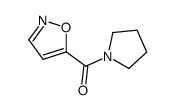 1,2-oxazol-5-yl(pyrrolidin-1-yl)methanone Structure