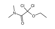 ethoxy-dichloro-acetic acid dimethylamide Structure