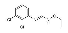 N'-(2,3-dichlorophenyl)-N-ethoxymethanimidamide结构式