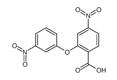 4-nitro-2-(3-nitro-phenoxy)-benzoic acid结构式