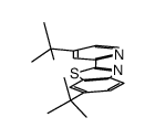 6-tert-butyl-2-(4-tert-butyl pyridin-2-yl)-benzothiazole Structure
