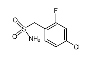 1-(4-chloro-2-fluorophenyl)methanesulfonamide结构式