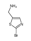 C-(2-Bromo-thiazol-5-yl)-methylamine structure