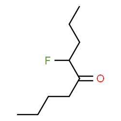 5-Nonanone,4-fluoro-结构式
