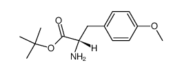 3-[4-Methoxyphenyl]-alanine-tert-butyl ester Structure