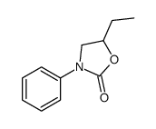 5-ethyl-3-phenyl-1,3-oxazolidin-2-one结构式