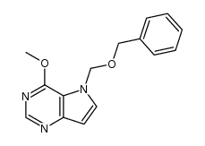 5-(benzyloxyMethyl)-4-Methoxy-5H-pyrrolo[3,2-d]pyrimidine picture