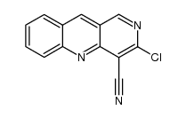 3-chloro-4-cyanobenzo[b][1,6]naphthyridine结构式