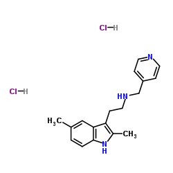 2-(2,5-Dimethyl-1H-indol-3-yl)-N-(4-pyridinylmethyl)ethanamine dihydrochloride Structure