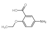 5-氨基-2-乙氧基苯甲酸 1盐酸盐结构式