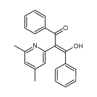 diphenyl-1,3 (dimethyl-4,6 pyridyl-2)-2 propen-1 ol-1 one-3结构式