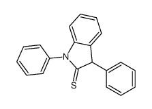 1,3-diphenyl-3H-indole-2-thione Structure