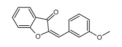 2-[(3-methoxyphenyl)methylidene]-1-benzofuran-3-one结构式