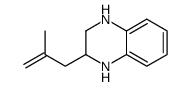 Quinoxaline, 1,2,3,4-tetrahydro-2-(2-methyl-2-propenyl)- (9CI) structure