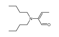2-(dibutylamino)but-2-enal Structure
