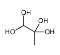 propane-1,1,2,2-tetrol Structure