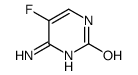 2-Pyrimidinol, 4-amino-5-fluoro- (9CI)结构式