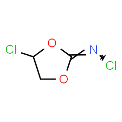 Imidocarbonic acid,chloro-,cyclic chloroethylene ester (6CI)结构式