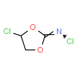 Imidocarbonic acid,chloro-,cyclic chloroethylene ester (6CI) Structure