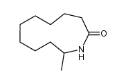 11-methylazacycloundecan-2-one Structure