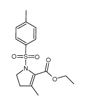 ethyl 3-methyl-1-tosyl-4,5-dihydro-1H-pyrrole-2-carboxylate Structure