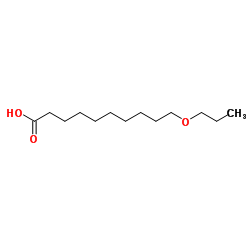 10-Propoxydecanoic acid Structure
