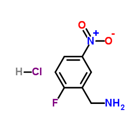 (2-Fluoro-5-nitrophenyl)methanamine hydrochloride picture