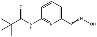 Propanamide, N-[6-[(hydroxyimino)methyl]-2-pyridinyl]-2,2-dimethyl-结构式