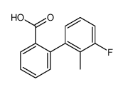 2-(3-fluoro-2-methylphenyl)benzoic acid Structure